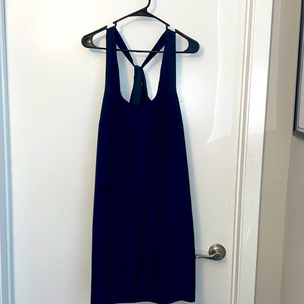 J.Crew polyester navy dress